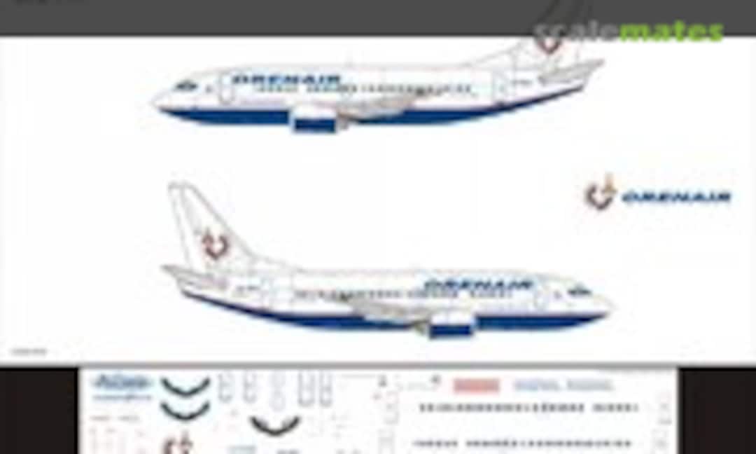 1:144 Boeing 737-500 Orenair (Ascensio 735-011) 735-011