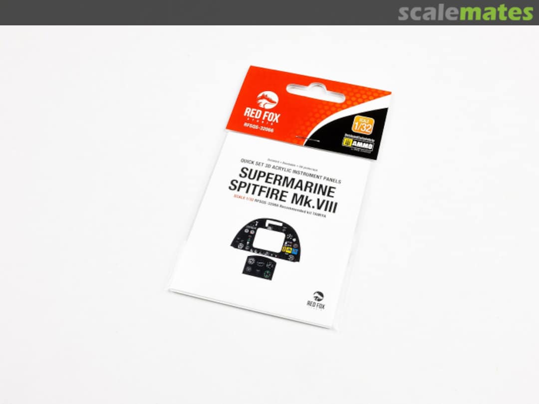 Boxart Supermarine Spitfire Mk.VIII RFSQS-32066 Red Fox Studio Boxart Supermarine Spitfire Mk.VIII RFSQS-32066 Red Fox Studio