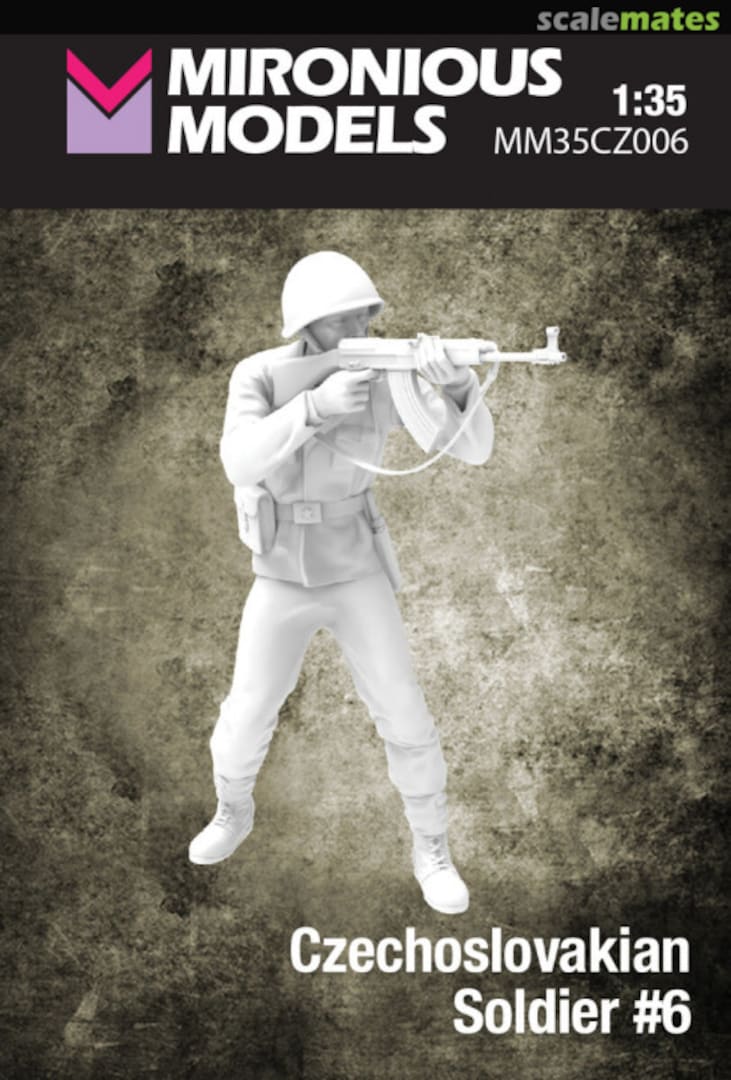Boxart Czechoslovakian Soldier No.6 (1 Figure / 3D-Printed) MM35CZ006 Mironious Models Boxart Czechoslovakian Soldier No.6 (1 Figure / 3D-Printed) MM35CZ006 Mironious Models