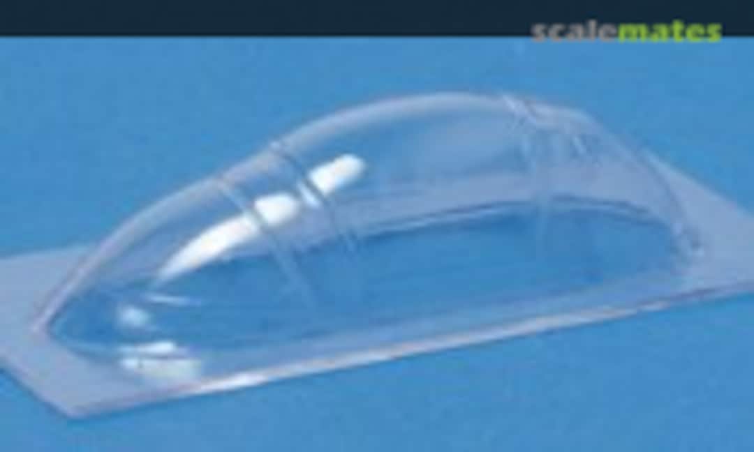 1:72 SAAB 105 Sk60 vacformed canopy x 2 (Maestro Models MMK7231)