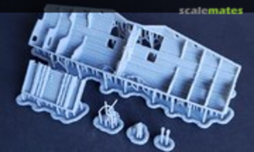 1:24 Wheel Well inserts for P-51D, P-51K and Mustang Mk.IV (Model Monkey 24-P-51D wells) 24-P-51D wells