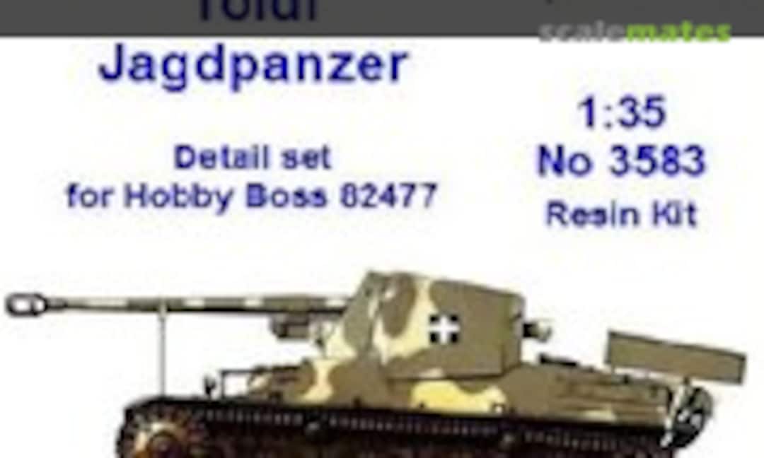 1:35 Toldi Jagdpanzer(páncélvadász) (Dnepro Model 3583) 3583