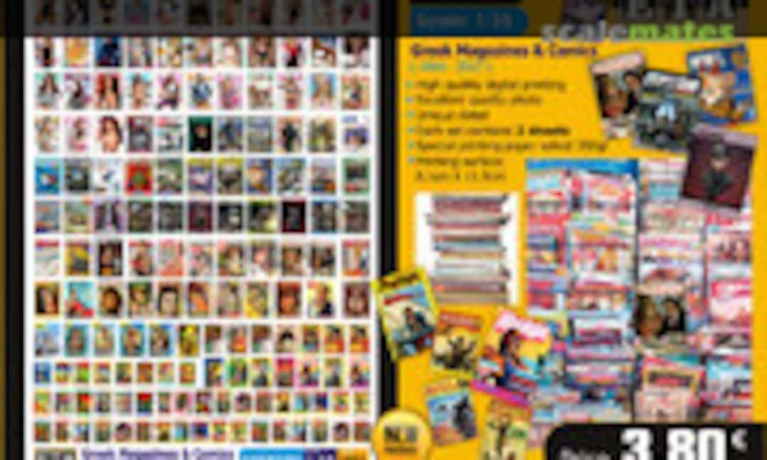 1:35 Greek Magazines & Comics (ETA Diorama Accessories 351) 351