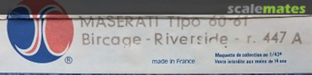 Boxart Maserati Tipo 60/61 447A AMR Boxart Maserati Tipo 60/61 447A AMR