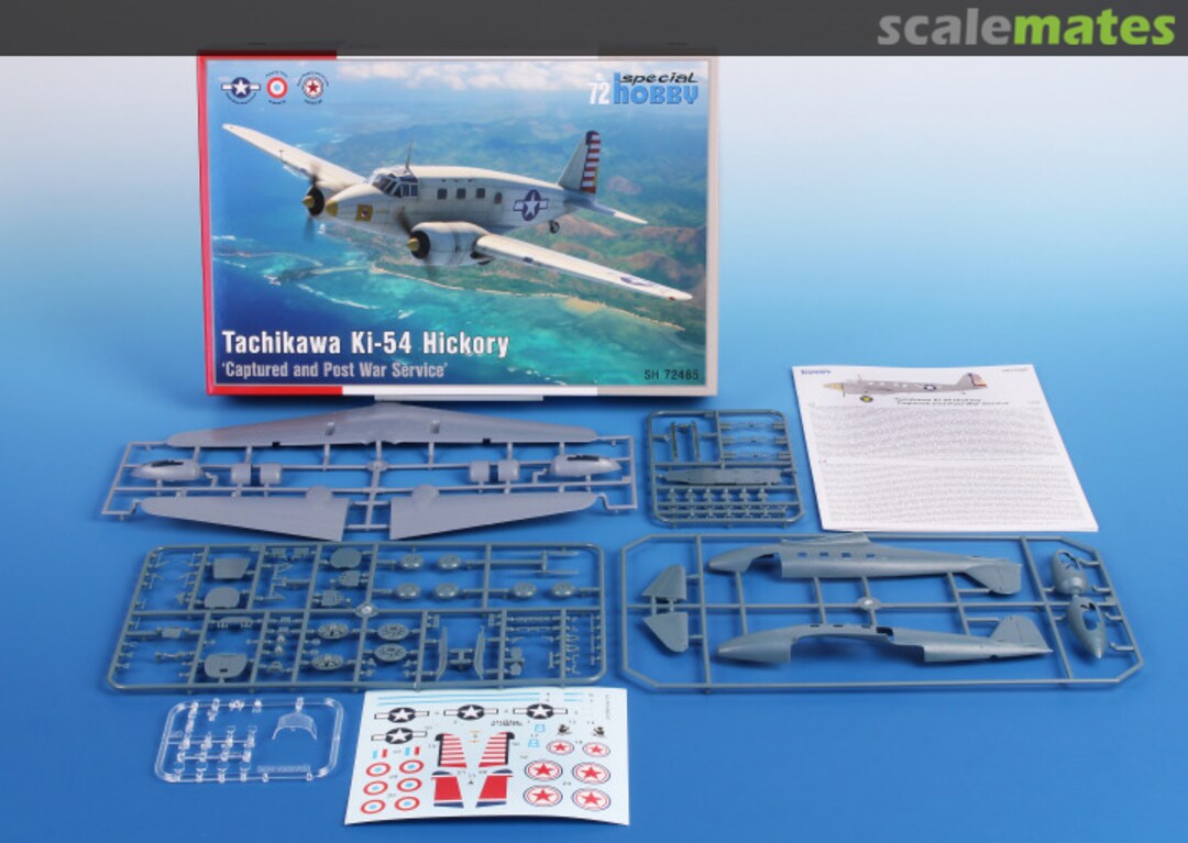 Contents Tachikawa Ki-54 Hickory SH72485 Special Hobby