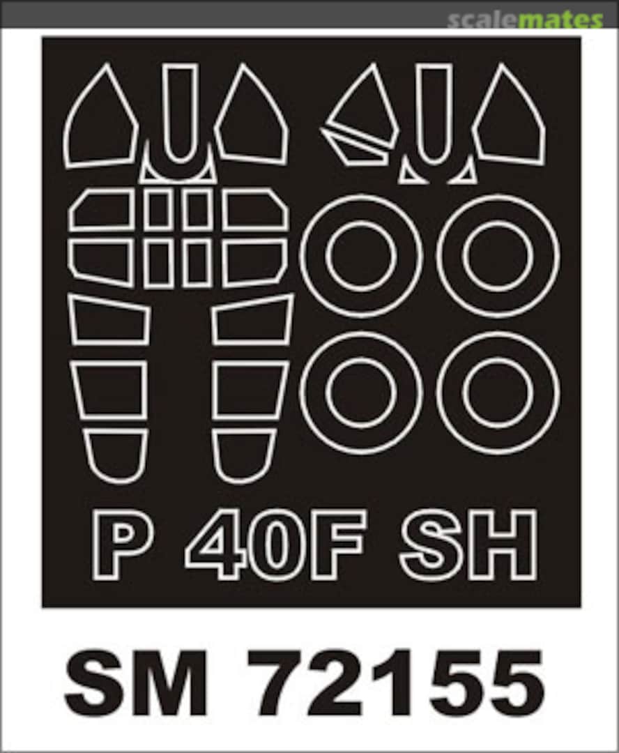 Boxart Curtiss P-40F SM72155 Montex Boxart Curtiss P-40F SM72155 Montex