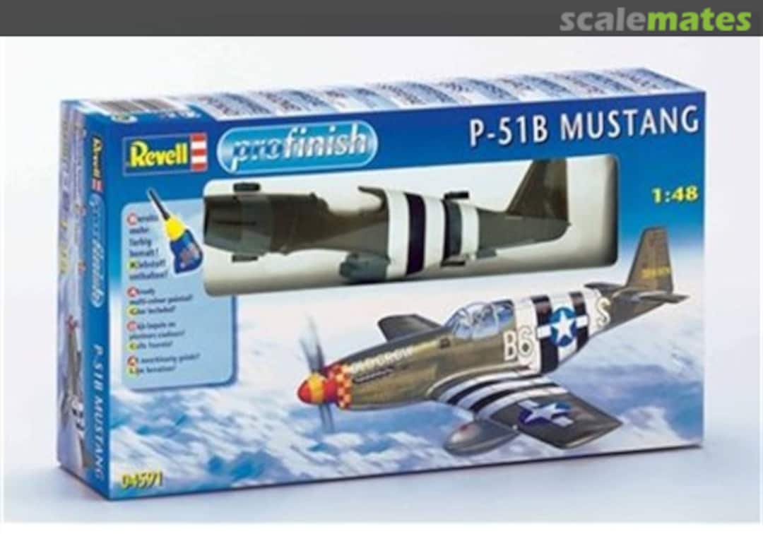 Boxart P-51 B Mustang 04591 Revell Boxart P-51 B Mustang 04591 Revell