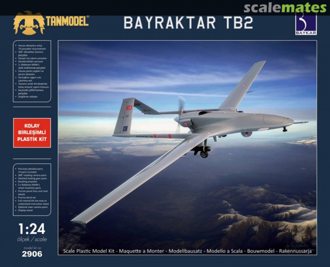 Boxart Bayraktar TB2 2906 Tanmodel Boxart Bayraktar TB2 2906 Tanmodel
