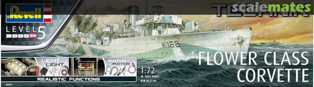 Boxart Flower Class Corvette 00451 Revell Boxart Flower Class Corvette 00451 Revell