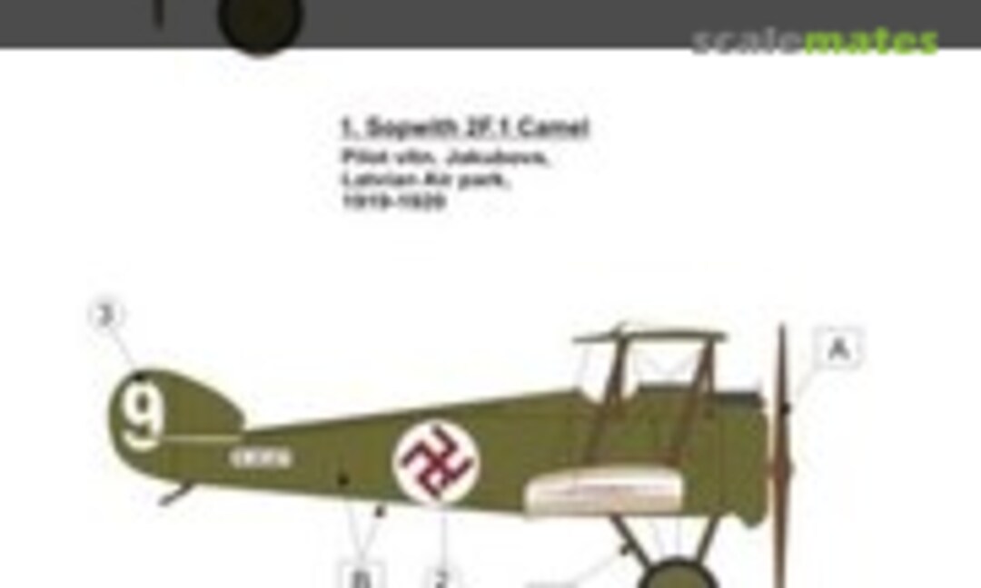 1:48 S. Camel 2F.1 over Latvia Part I (LF Models C4842) C4842
