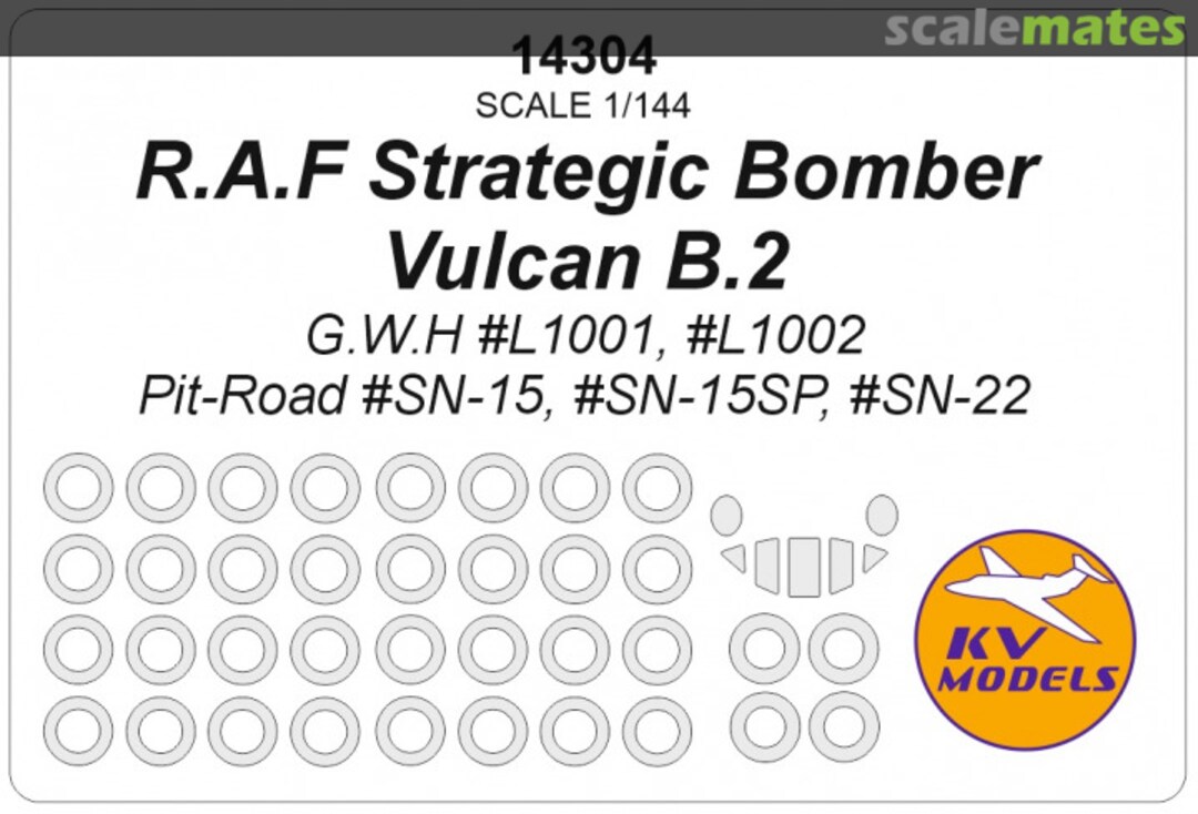 Boxart Avro Vulcan B.2 14304 KV Models Boxart Avro Vulcan B.2 14304 KV Models