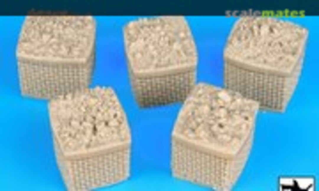 1:35 Sandbag armored wall 1 (Black Dog D35015) D35015