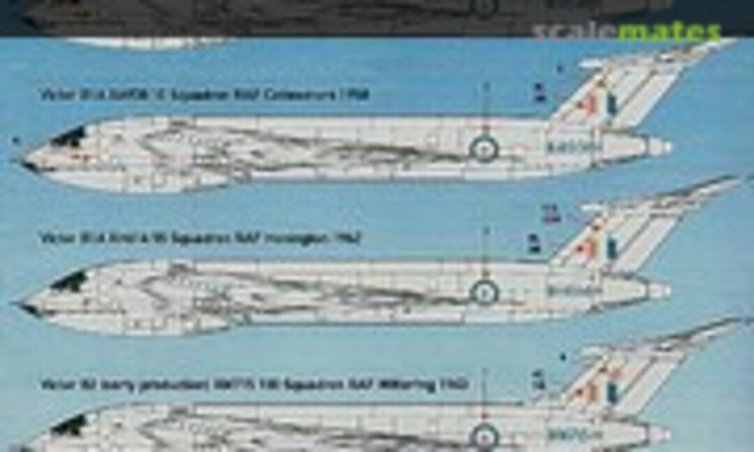 1:72 Anti Flash Handley-Page Victors (AirDecal 7212) 7212