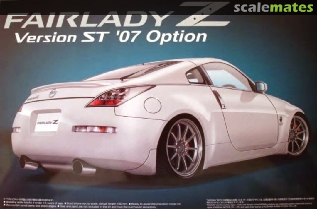 Boxart Fairlady Z Version ST '07 Option 040324 Aoshima Boxart Fairlady Z Version ST '07 Option 040324 Aoshima