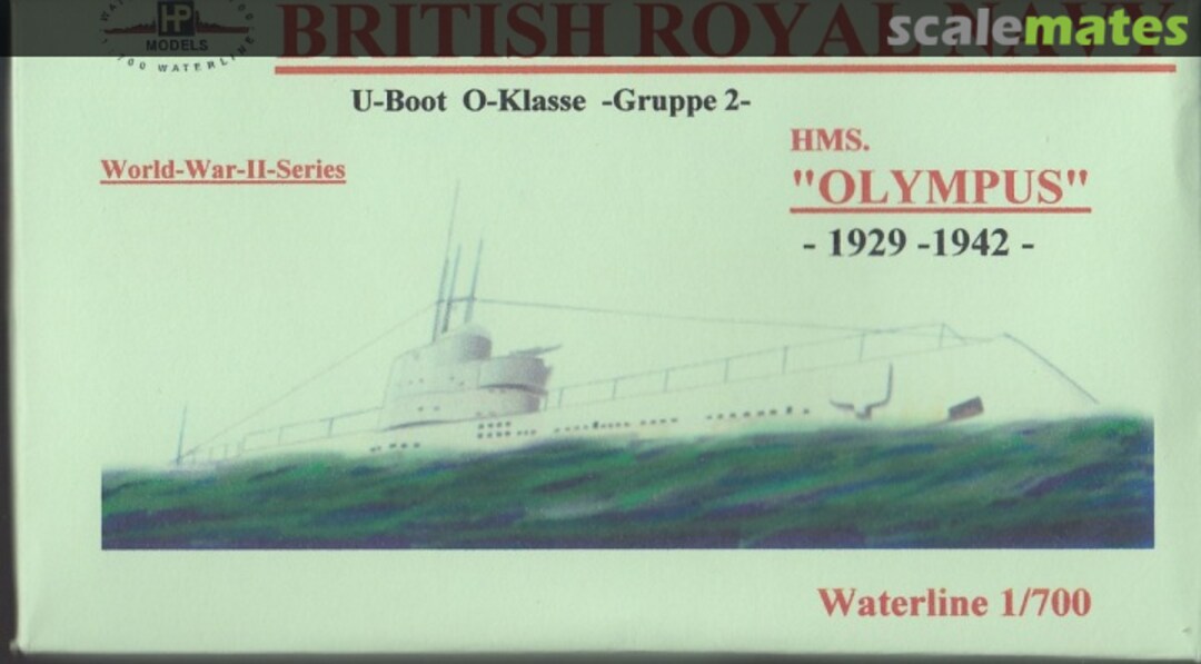 Boxart HMS Olympus WWII-WL-GB-083 HP-Models