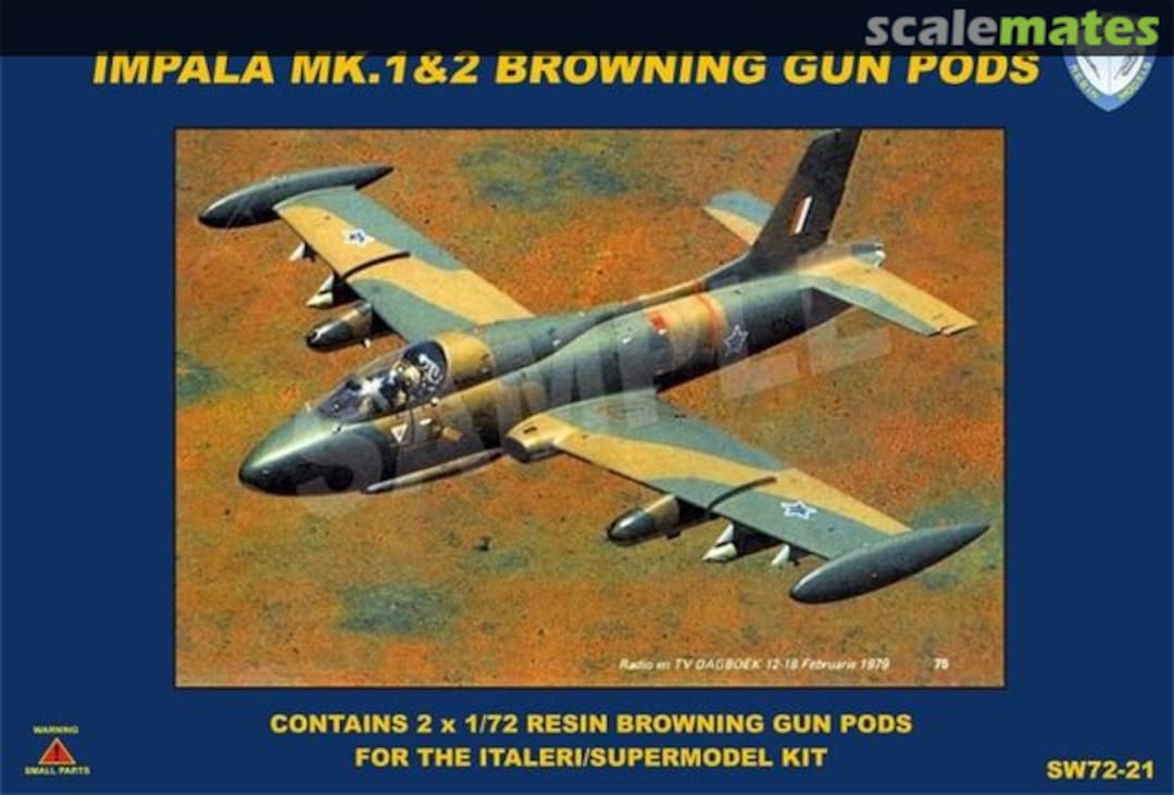 Boxart Impala Mk.1&2 Browning Gun Pods SW72-21 ScaleWorx Boxart Impala Mk.1&2 Browning Gun Pods SW72-21 ScaleWorx