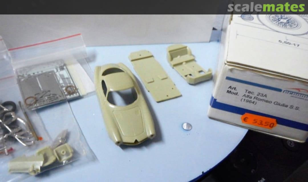 Boxart Alfa Romeo Giulia SS Tec23A Tecnomodel