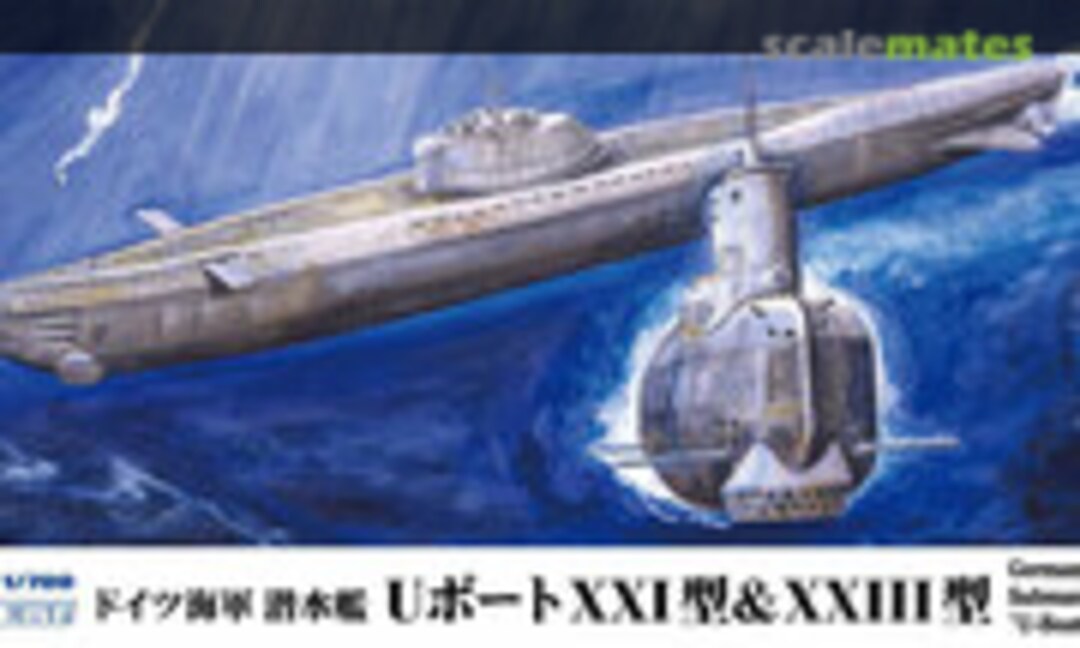 1:700 U-Boat Type XXI &amp; XXIII (Pit-Road W223)