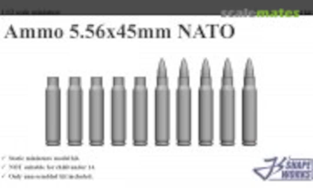 1:12 Ammo 5.56x45mm NATO (Js' Shapeworks JS12A024) JS12A024