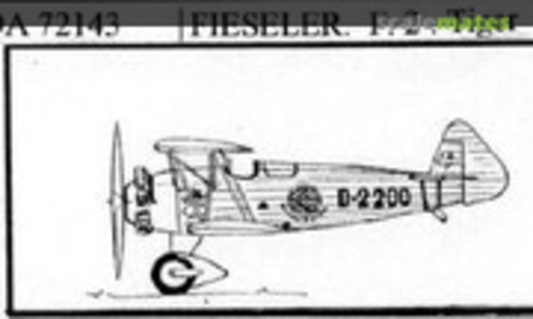 1:72 Fieseler F2 Tiger (Dujin DA 72143) DA 72143