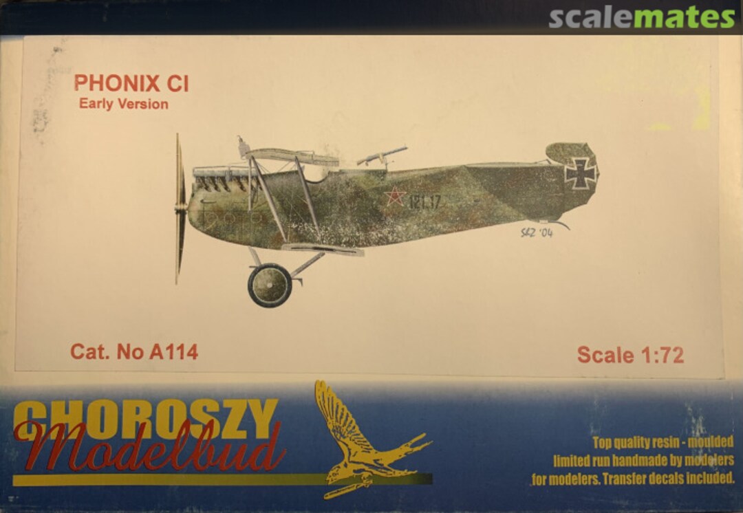 Boxart Phonix C1 Early A114 Choroszy Modelbud