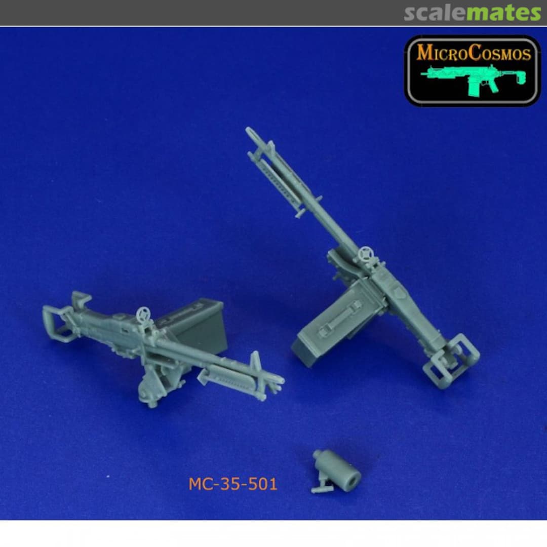 Contents M48A5 AA MG GUN Set 4 (/W Sight) MC-35-501 3D MicroCosmos