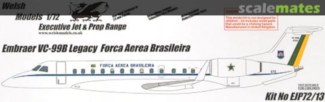 Boxart Embraer VC-99B EJP72/13 Welsh Models