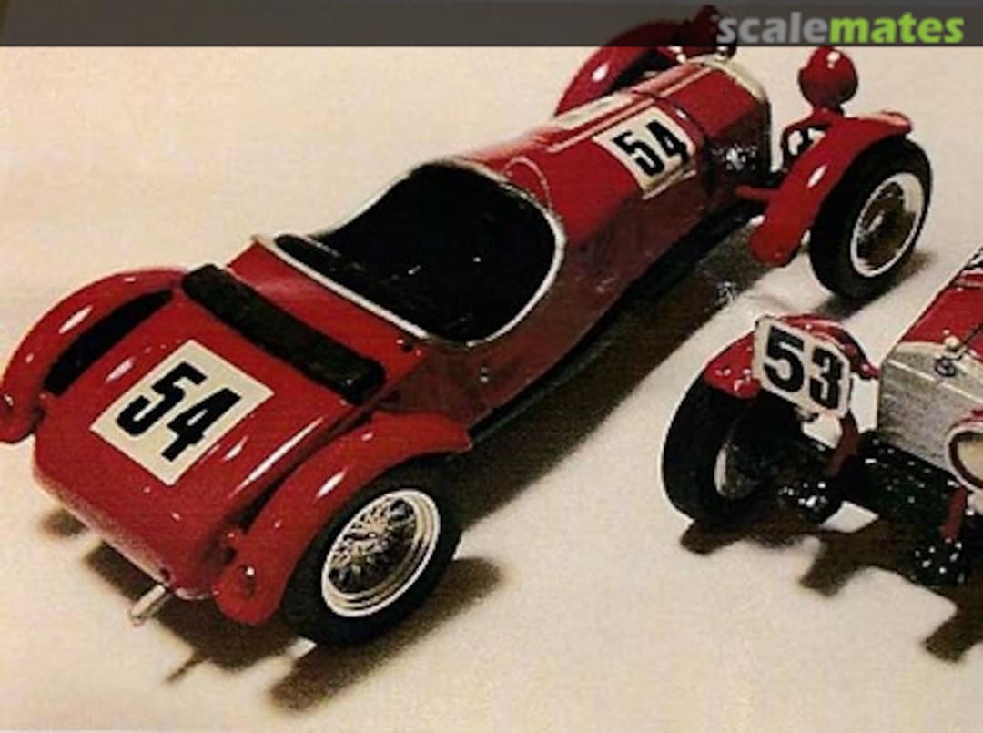 Boxart Alfa Romeo 6C 1500 Zagato 80B FB Model Boxart Alfa Romeo 6C 1500 Zagato 80B FB Model