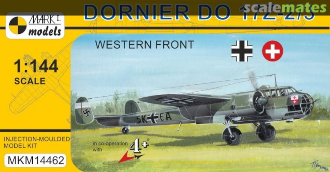 Boxart Dornier Do 17Z-2/3 MKM14462 Mark I Models Boxart Dornier Do 17Z-2/3 MKM14462 Mark I Models