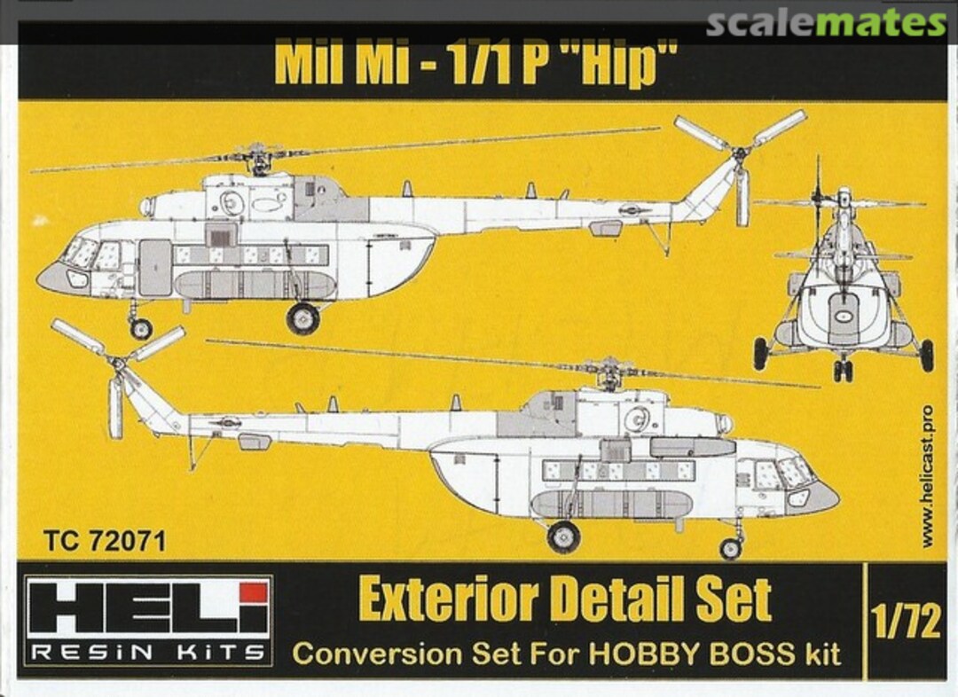 Boxart Mi-171 P "Hip" TC72071 HELI Resin Kits Boxart Mi-171 P "Hip" TC72071 HELI Resin Kits
