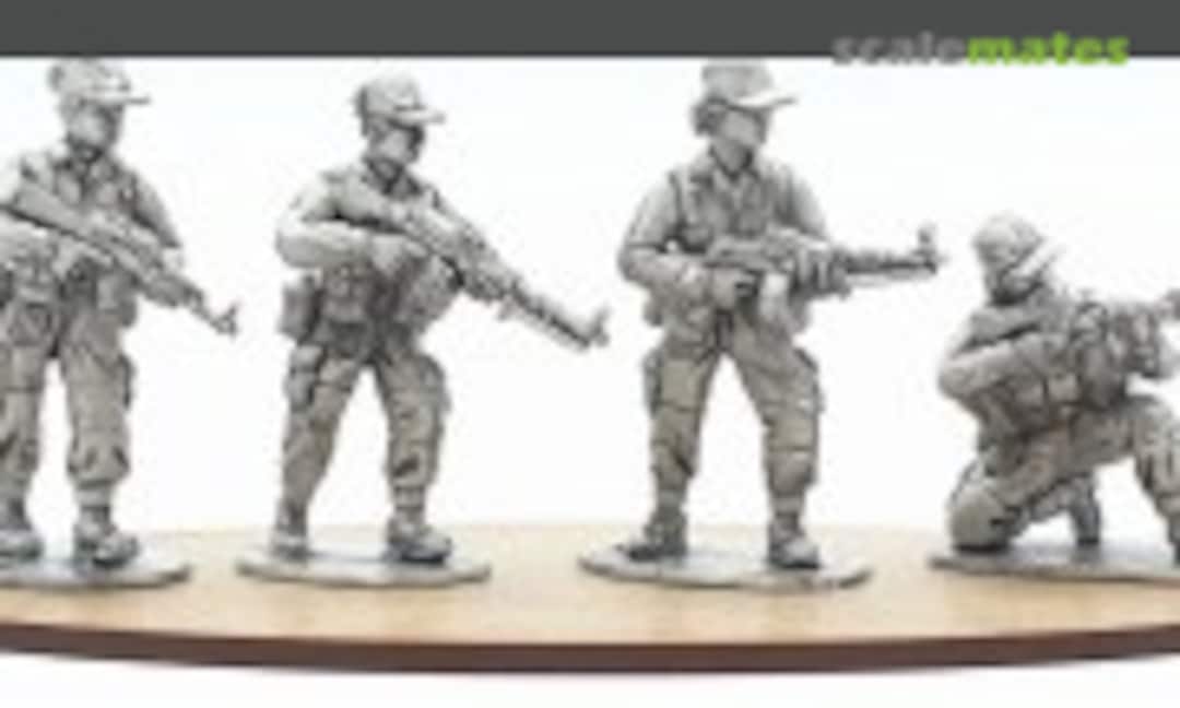 28mm 28mm RhSAS 1: Stick 1. (Under Fire Miniatures )