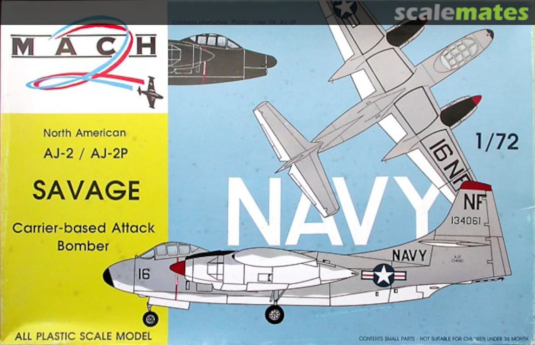 Boxart North American AJ-2 / AJ-2P Savage GP.006 MACH 2 Boxart North American AJ-2 / AJ-2P Savage GP.006 MACH 2