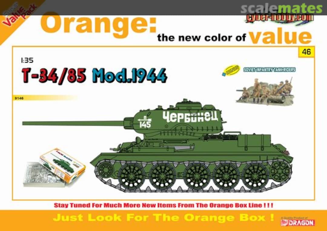 Boxart T-34/85 9146 Cyber Hobby Boxart T-34/85 9146 Cyber Hobby