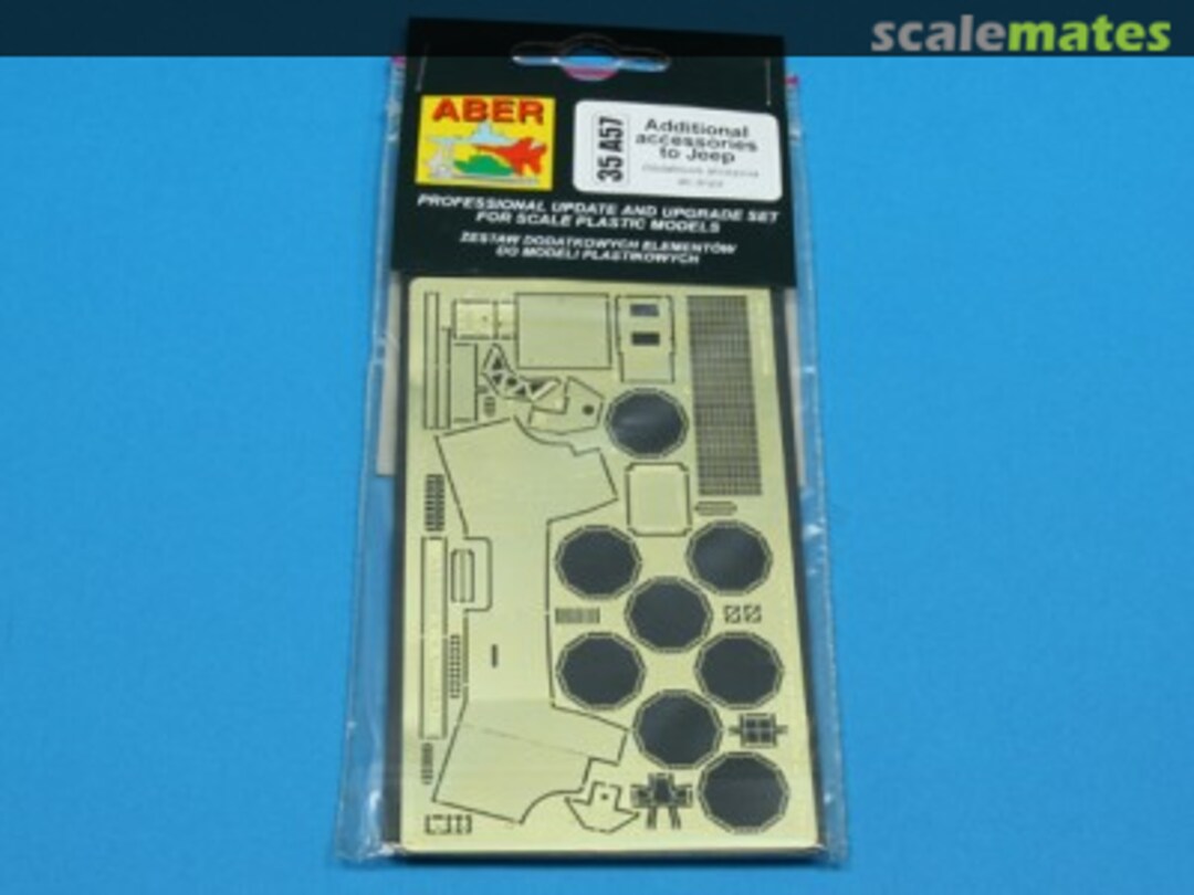 Boxart Additional accessories for JEEP PE set 35A057 Aber Boxart Additional accessories for JEEP PE set 35A057 Aber