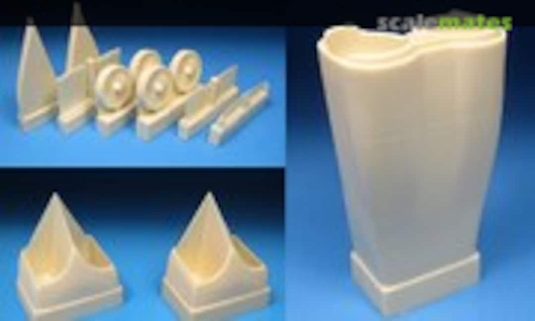 1:72 B-1B Forward Nacelle and Engine Intake set (Barracuda Studios BR72300) BR72300