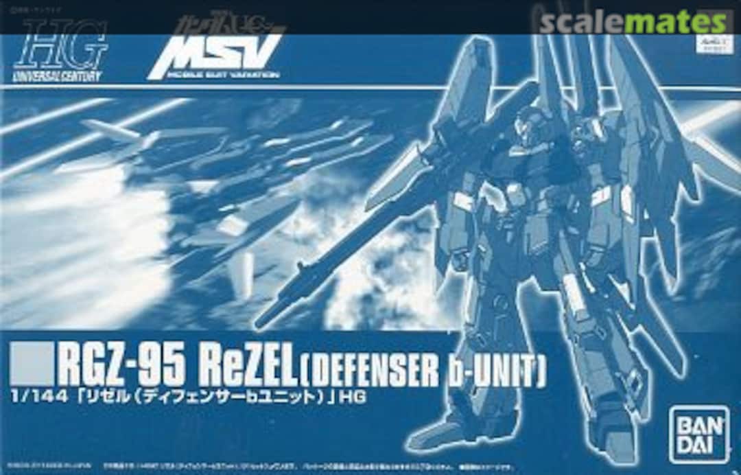 Boxart RGZ-95 ReZel (Defenser b-Unit) 0179871 Bandai Boxart RGZ-95 ReZel (Defenser b-Unit) 0179871 Bandai