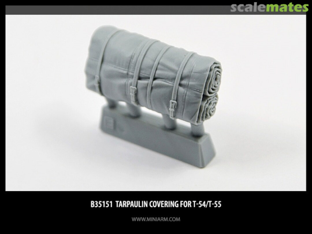 Boxart Tarpaulin covering for T-54/T-55 B35151 Miniarm Boxart Tarpaulin covering for T-54/T-55 B35151 Miniarm