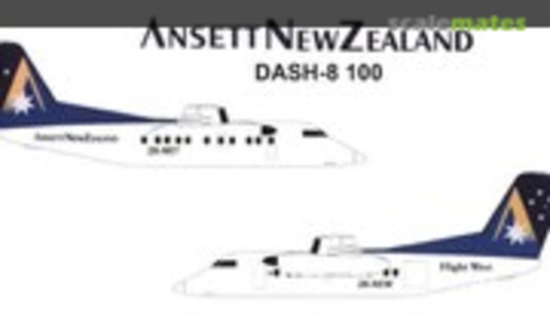 1:72 Ansett New Zealand DHC / Bombardier DASH 8 (Hawkeye Models CDS-098) CDS-098