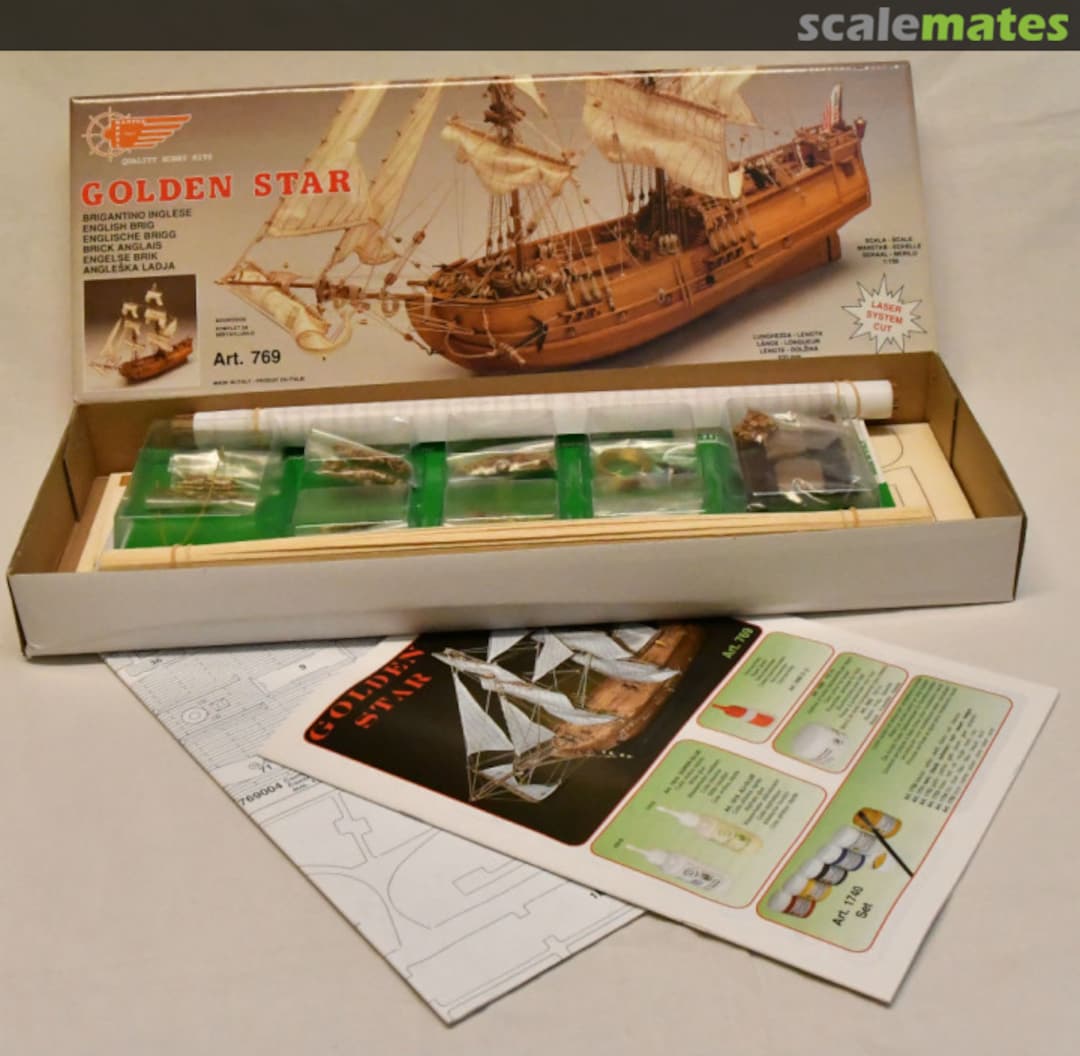 Boxart Golden Star 769 Mantua Model Boxart Golden Star 769 Mantua Model