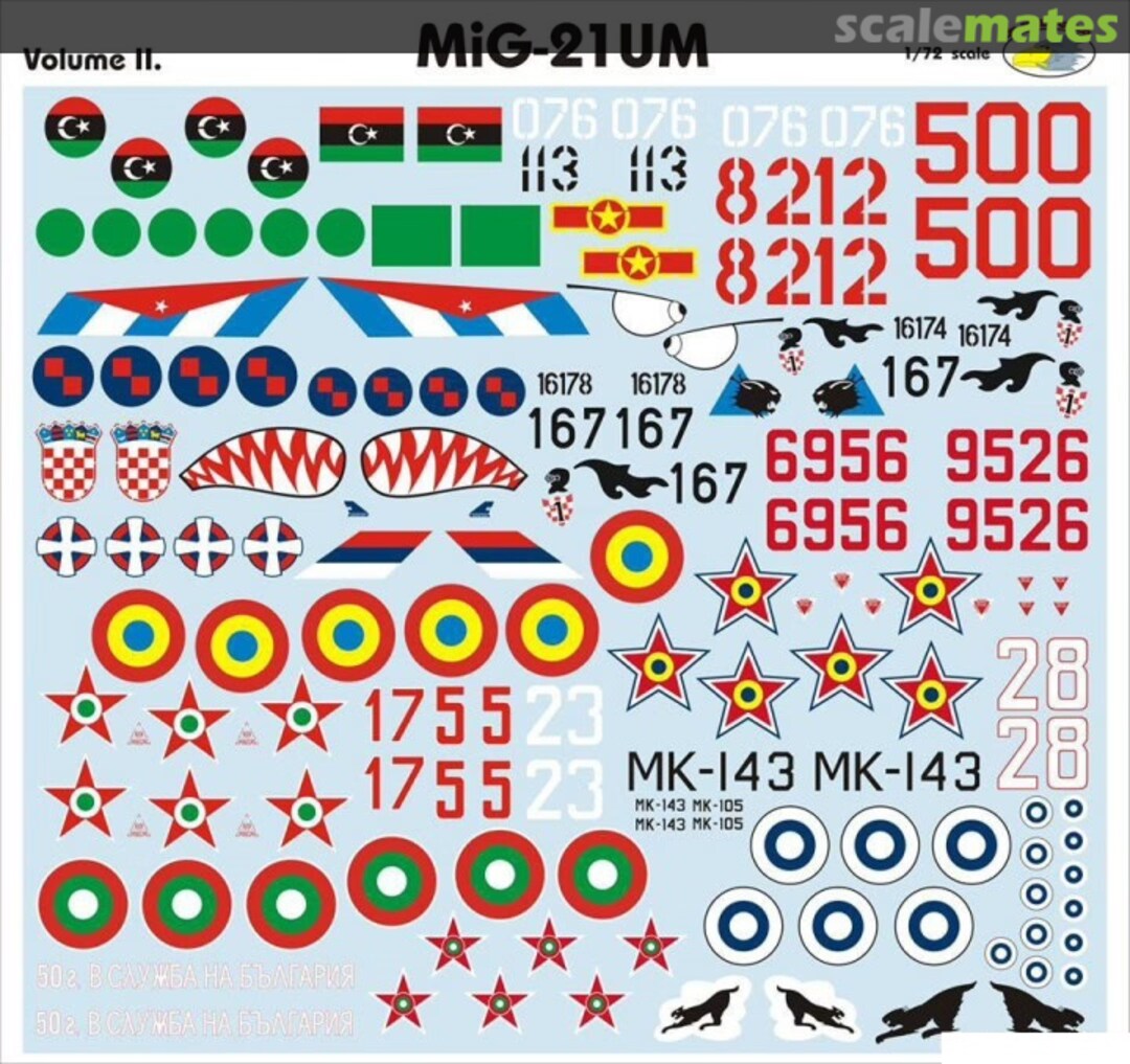 Contents MiG-21UM Decal Set RV72033 R.V.Aircraft Contents MiG-21UM Decal Set RV72033 R.V.Aircraft