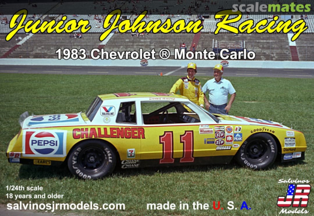 Boxart 1983 Chevrolet Monte Carlo JJMC1983C Salvinos JR Models Boxart 1983 Chevrolet Monte Carlo JJMC1983C Salvinos JR Models