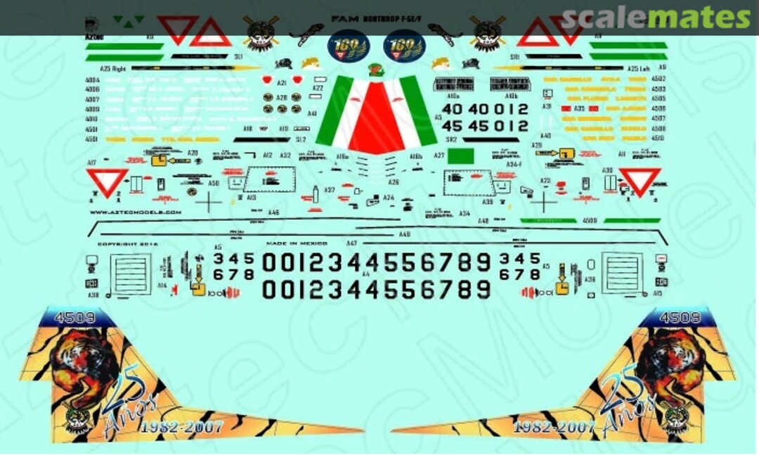 Boxart Northrop F-5E/F 48-059 Aztec Models Boxart Northrop F-5E/F 48-059 Aztec Models