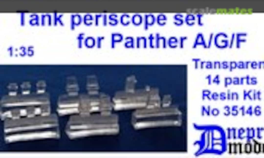 1:35 Tank periscope set for Panther A/G/F (Dnepro Model 35146)