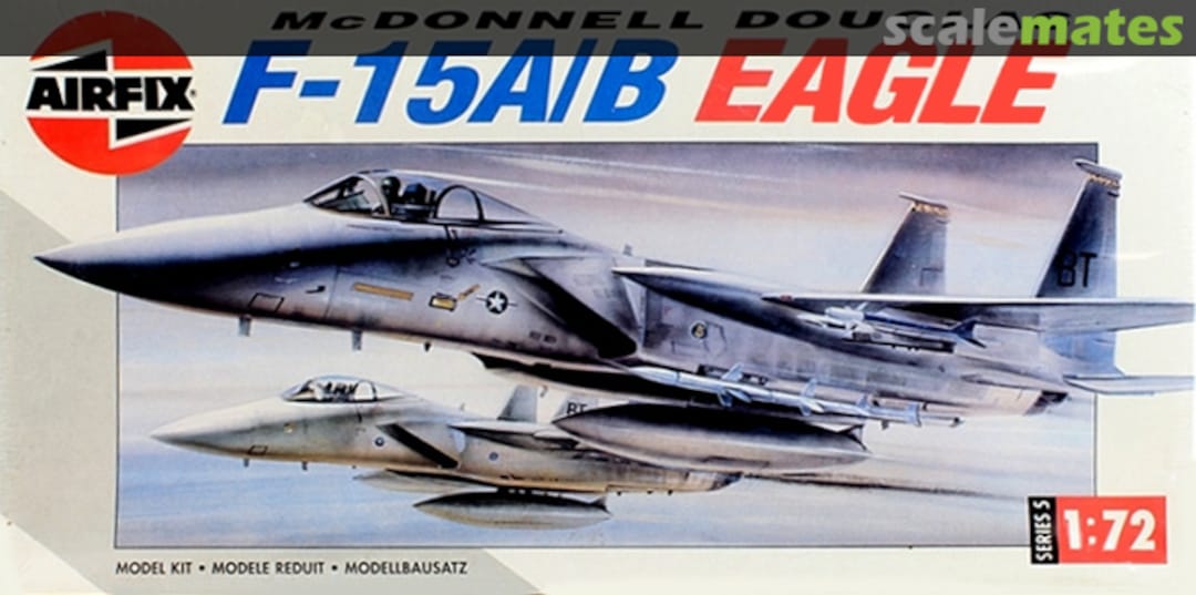Boxart McDonnell Douglas F-15A/B Eagle 05015 Airfix Boxart McDonnell Douglas F-15A/B Eagle 05015 Airfix