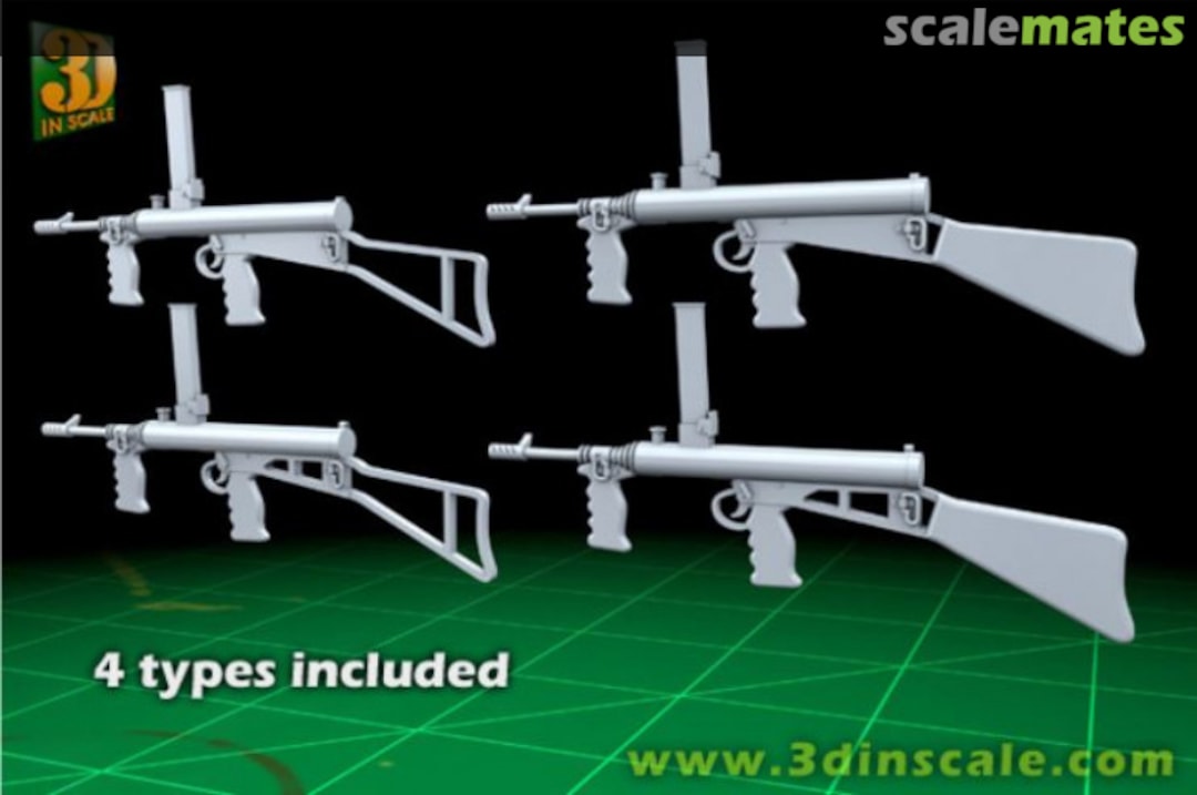 Boxart Owen gun x 16 5814218 Shapeways Boxart Owen gun x 16 5814218 Shapeways