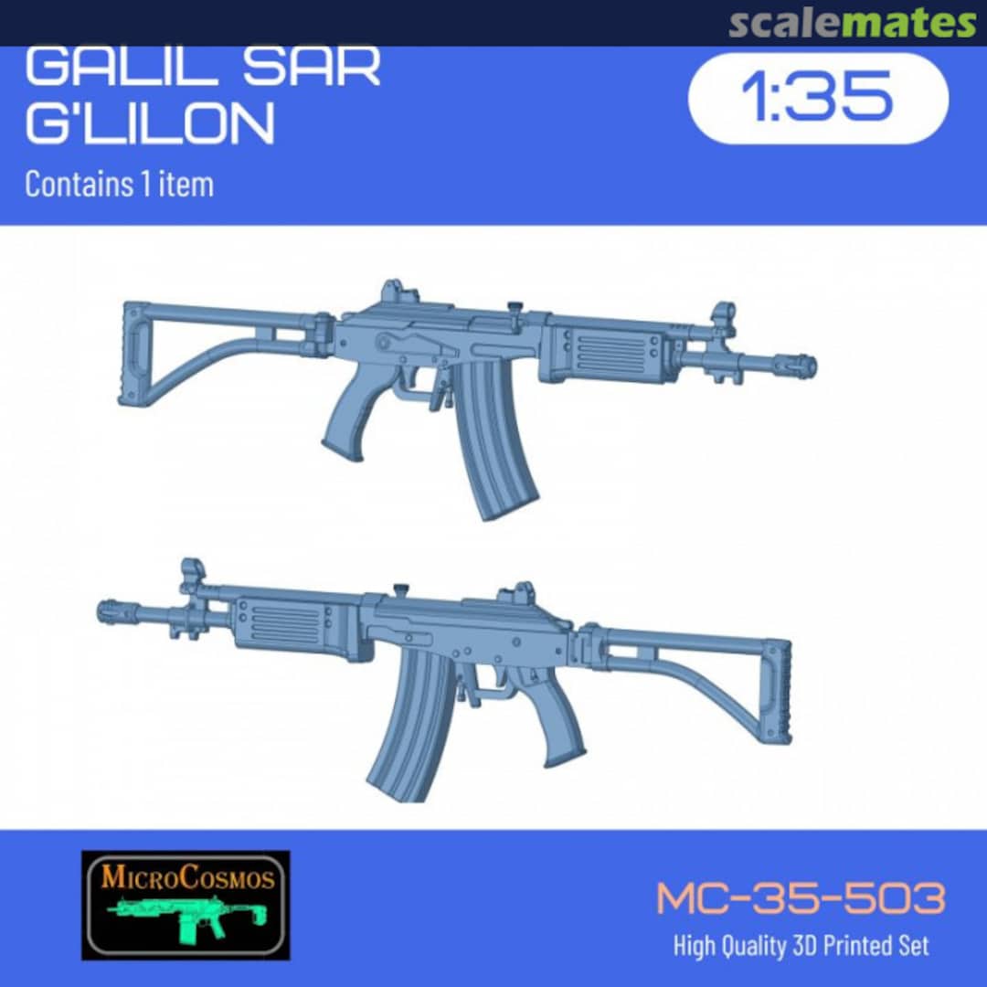 Boxart Galil SAR Rifle (G'lilon) MC-35-503 3D MicroCosmos Boxart Galil SAR Rifle (G'lilon) MC-35-503 3D MicroCosmos