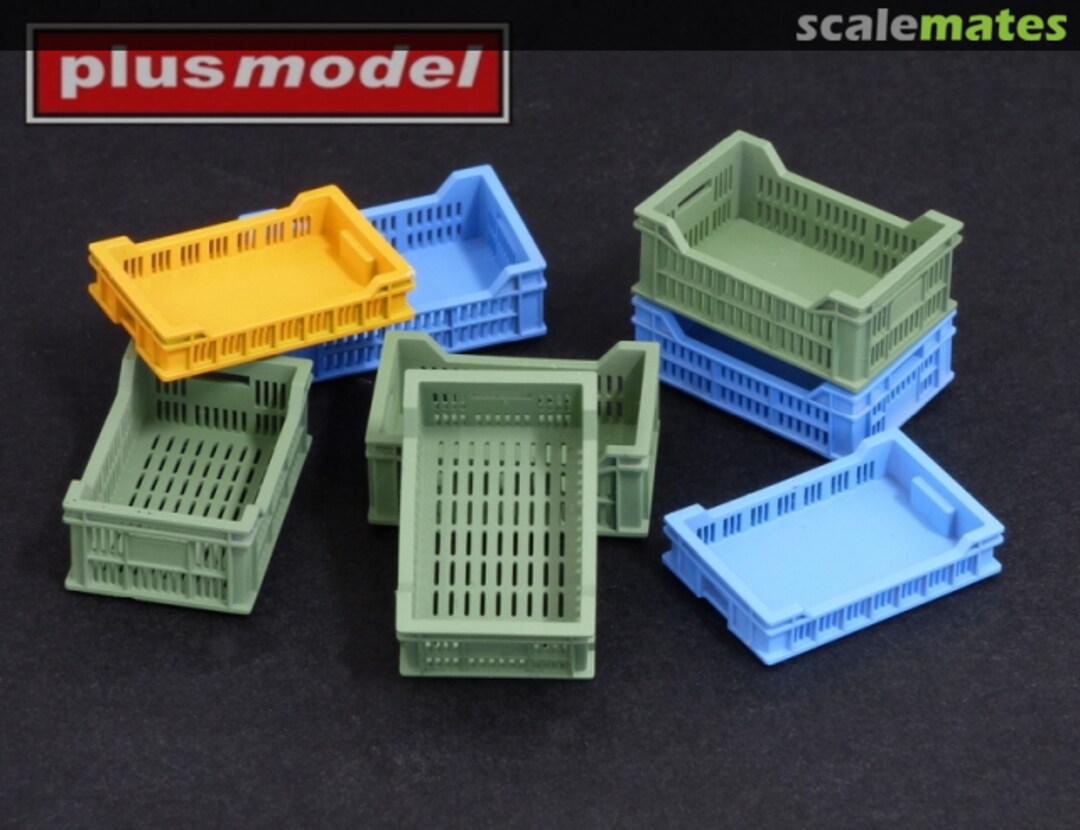 Boxart Plastic crates perforated DP3001 PlusModel Boxart Plastic crates perforated DP3001 PlusModel