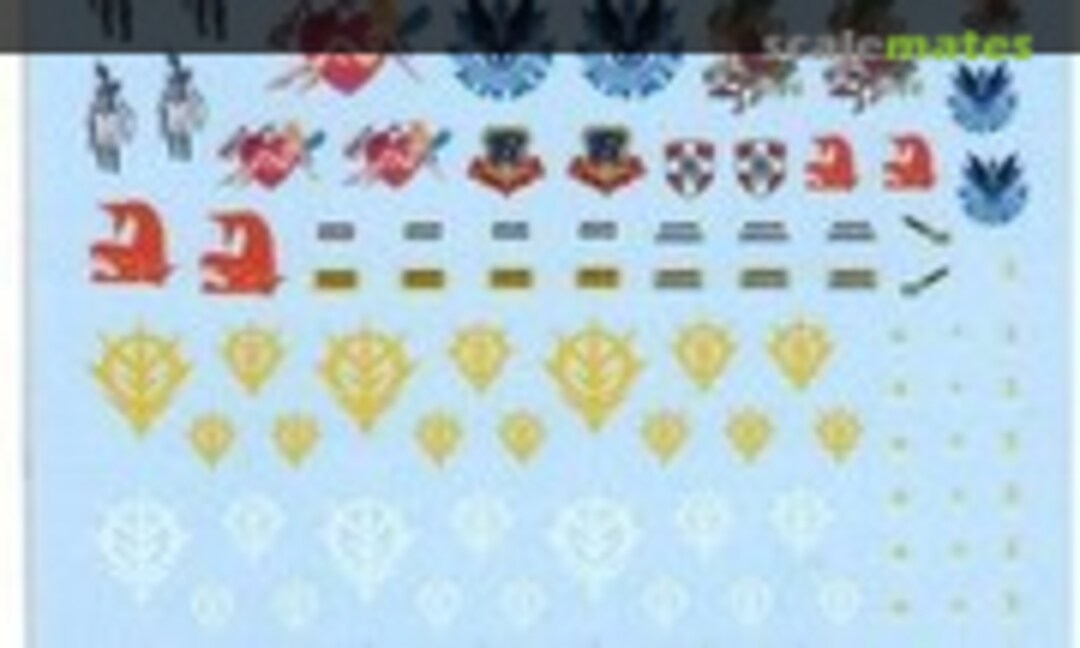 1:100 Decals for MS (Principality of Zeon) 1 (Bandai Spirits 0134135) 0134135