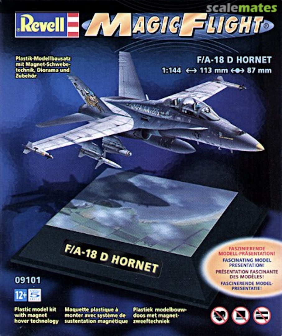 Boxart F/A-18 D Hornet 09101 Revell Boxart F/A-18 D Hornet 09101 Revell
