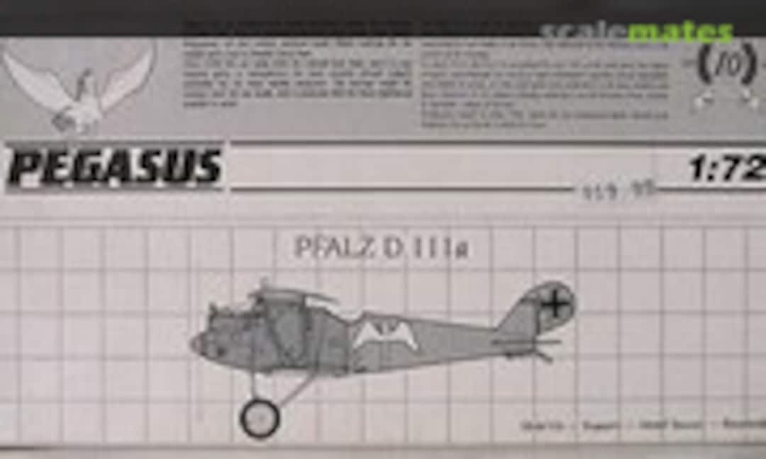 1:72 Pfalz D.IIIa (Pegasus 1022)